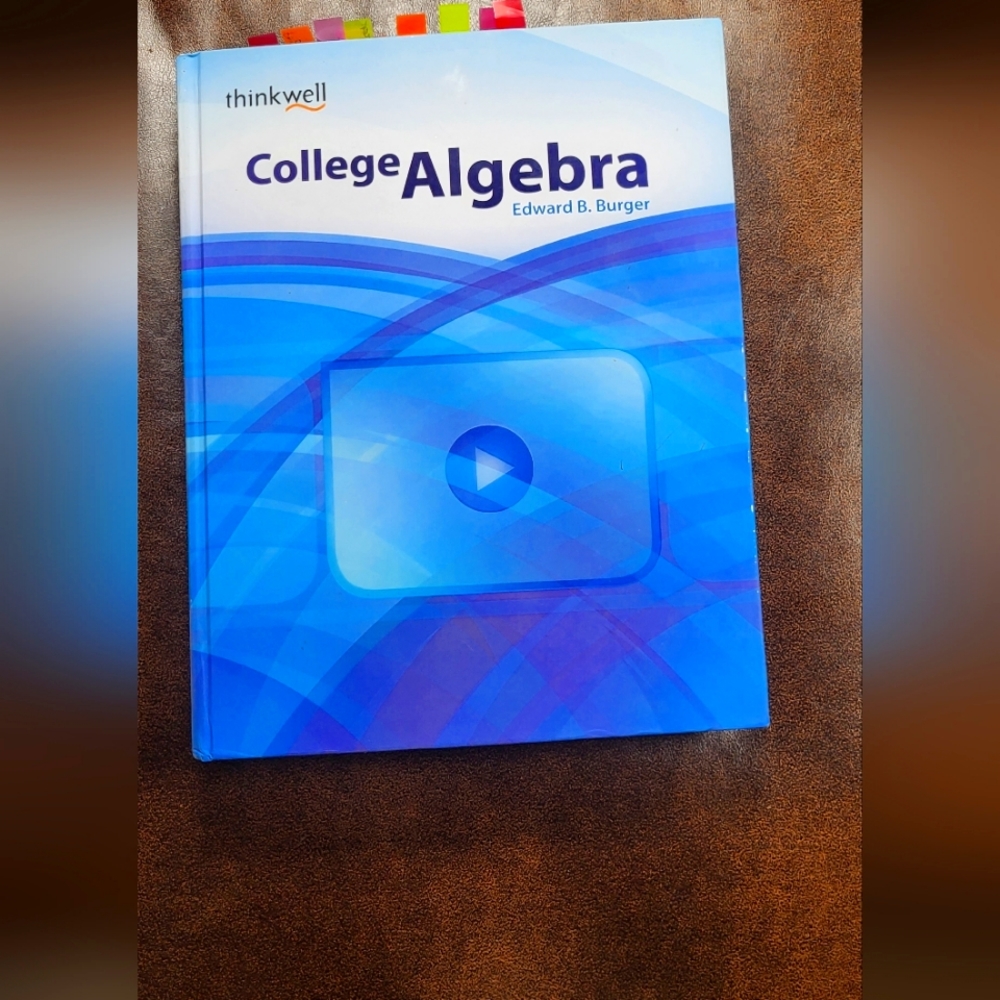 COLLEGE ALGEBRA BOOK